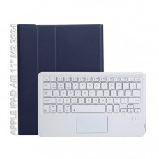 Чохол до планшета BeCover Keyboard+TouchPad Apple iPad Air 11" M2/M3 (2024/2025) Deep Blue (712596)