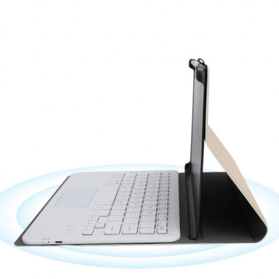 Чохол до планшета BeCover Keyboard+TouchPad Apple iPad Air 11" M2/M3 (2024/2025) Deep Blue (712596)