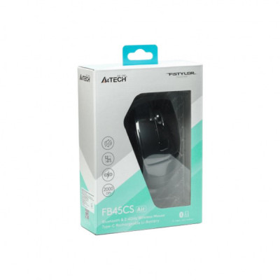 Мишка A4Tech FB45CS Air Bluetooth/Wireless Stone Grey (4711421993074)