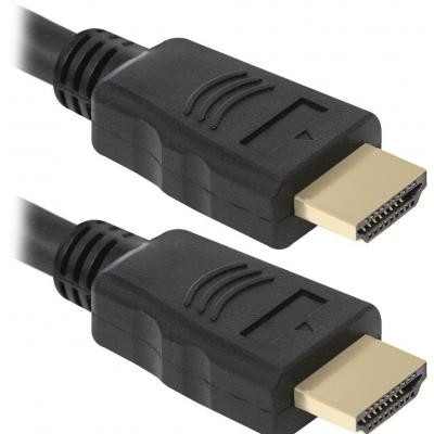 Кабель мультимедійний HDMI to HDMI 3.0m HDMI-10 v1.4 Defender (87457)