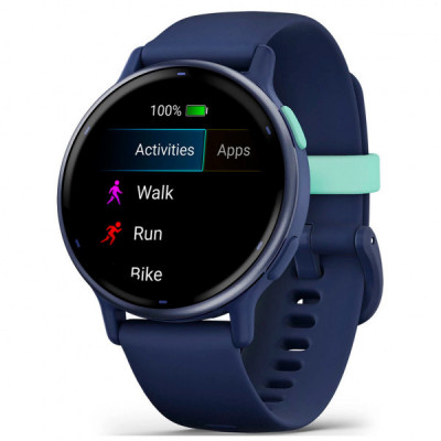 Смарт-годинник Garmin vivoactive 5, Cpt. Blue/Blue Metallic, GPS (010-02862-12)