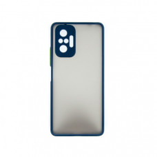 Чохол до мобільного телефона Dengos Matte Xiaomi Redmi Note 10 Pro (blue) (DG-TPU-MATT-78)