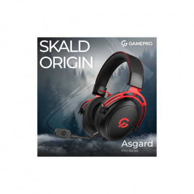 Навушники GamePro Asgard Skald Origin Black/Red (HS850BR) Навушники GamePro Asgard Skald Origin Black/Red (HS850BR)