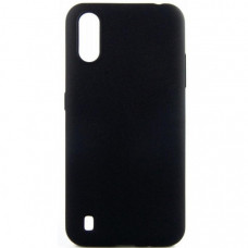 Чохол до мобільного телефона Dengos Carbon Samsung Galaxy A01, black (DG-TPU-CRBN-54) (DG-TPU-CRBN-54)