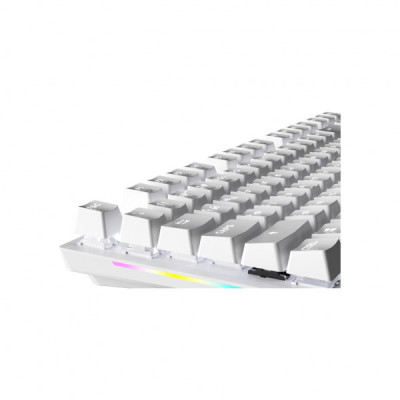 Клавіатура GamePro Genesis Joker MK124W Outemu Red Switch USB UA White (MK124W)