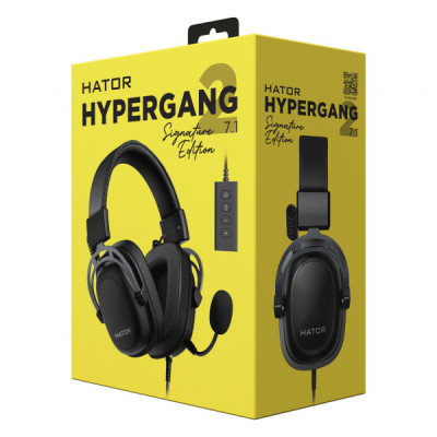 Навушники Hator Hypergang 2 USB 7.1 Titanium Edition (HTA-945)