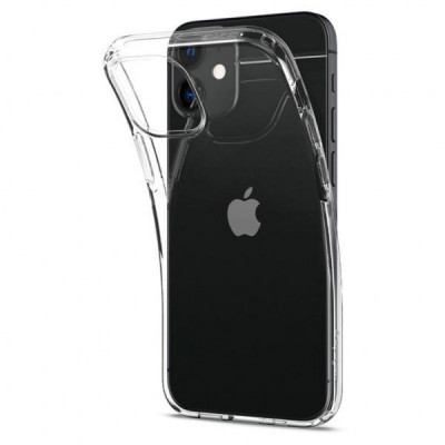 Чохол до мобільного телефона Spigen iPhone 12 mini Crystal Flex, Crystal Clear (ACS01539)