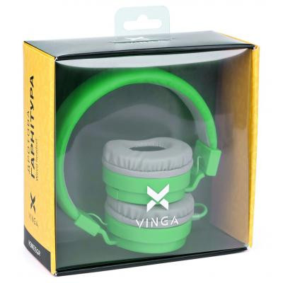 Навушники Vinga HSM035 Green New Mobile (HSM035GR)