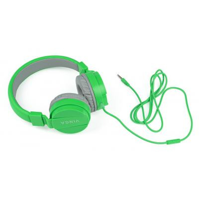 Навушники Vinga HSM035 Green New Mobile (HSM035GR)