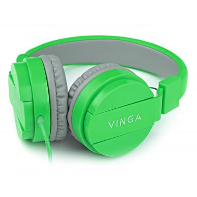 Навушники Vinga HSM035 Green New Mobile (HSM035GR)