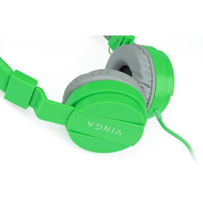 Навушники Vinga HSM035 Green New Mobile (HSM035GR)