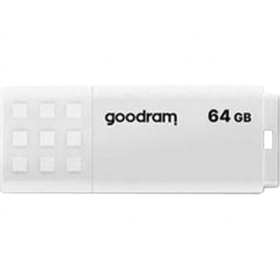 USB флеш накопичувач Goodram 64GB UME2 White USB 2.0 (UME2-0640W0R11)