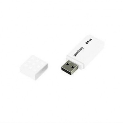 USB флеш накопичувач Goodram 64GB UME2 White USB 2.0 (UME2-0640W0R11)