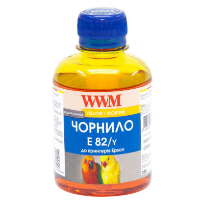 Чорнило WWM EPSON StPhoto R270/290 Yellow (E82/Y)