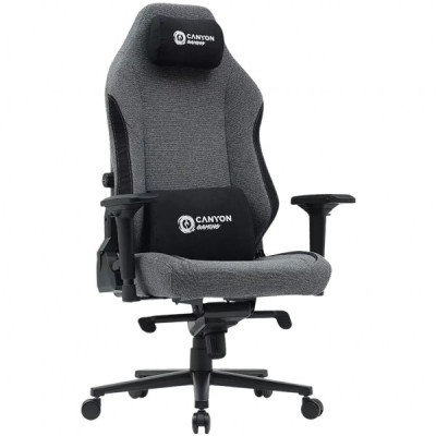 Крісло ігрове Canyon Boulder XLCH01 King Size Grey (CND-XLCH01)