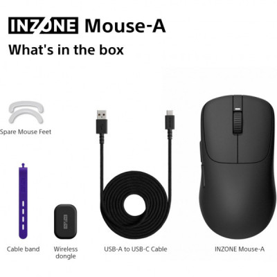 Мишка Sony INZONE Wireless/USB Black (MSEG500B.E)