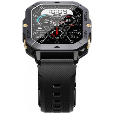 Смарт-годинник OUKITEL BT101 Black (6931940739825)