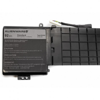 Акумулятор до ноутбука Dell Alienware 17 R2 (6JHDV) 14.8V 92Wh (NB441129)