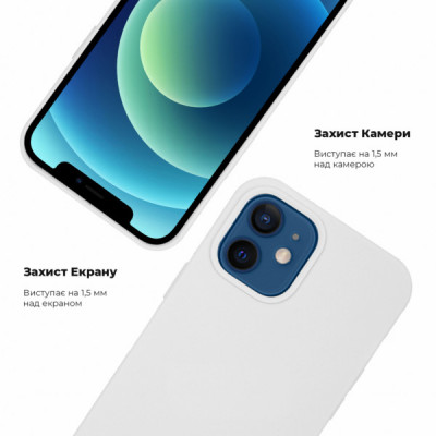 Чохол до мобільного телефона Armorstandart Silicone Case Apple iPhone 13 Pro Max Grepefruit (ARM61791)