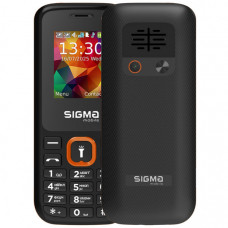 Мобільний телефон Sigma X-style 171 MINI Track Black-Orange (4827798813737)