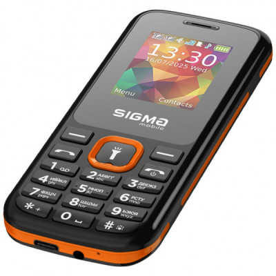 Мобільний телефон Sigma X-style 171 MINI Track Black-Orange (4827798813737) Мобільний телефон Sigma X-style 171 MINI Track Black-Orange (4827798813737)