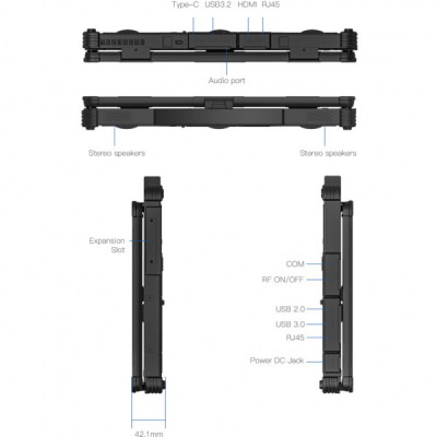 Ноутбук Vinga Scout X14A (X14A-1235161024BWP) Ноутбук Vinga Scout X14A (X14A-1235161024BWP)