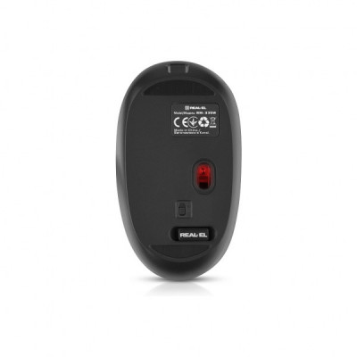 Мишка REAL-EL RM-335W Wireless Black (EL123200055)