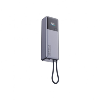 Батарея універсальна Xiaomi 10000mAh 165W Integrated Cable grey (BHR9361GL)