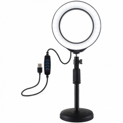 Набір блогера Puluz Ring USB LED lamp PU392 6.2" + table mount 18-28 см (PU392)