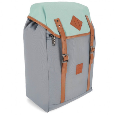 Рюкзак для ноутбука Bagland Successful 17L 299 Grey/Tiffany blue 0050466 (63751154)