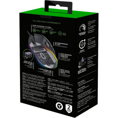 Клавіатура Razer BlackWidow V4 Low-Profile Wireless/Bluetooth/USB Green switch UA Black (RZ03-05270100-R3M1)
