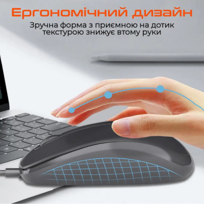 Мишка Meetion M100 USB Black (MT-M100-A) Мишка Meetion M100 USB Black (MT-M100-A)