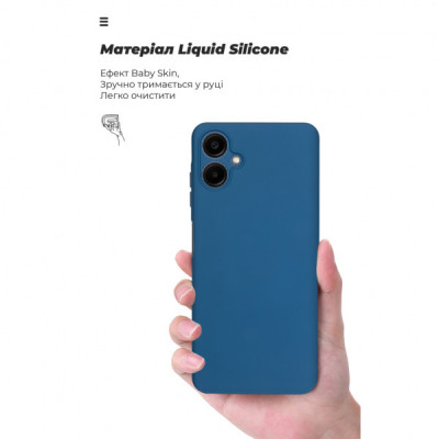 Чохол до мобільного телефона Armorstandart ICON Samsung A06 (A065) Camera cover Blue (ARM80135)
