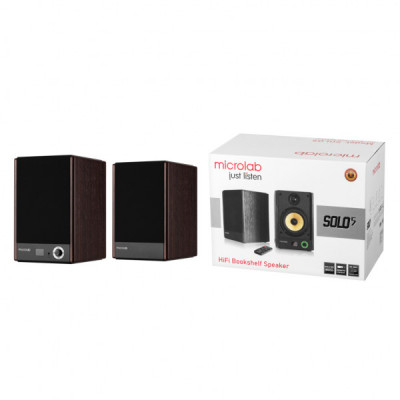 Акустична система Microlab SOLO 5 90W Brown (SOLO-5BR)