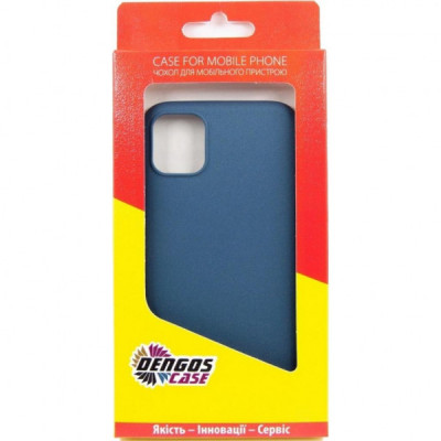 Чохол до мобільного телефона Dengos Carbon Samsung Galaxy M30s, blue (DG-TPU-CRBN-11) (DG-TPU-CRBN-11)