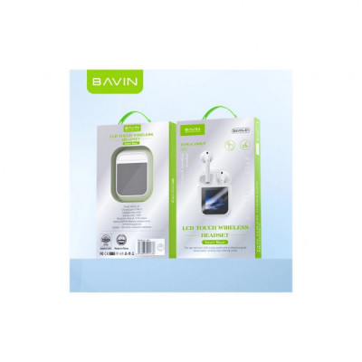 Навушники BAVIN BAVIN-81 Hi-Res LCD Tough White (HB-BA-81-WH)