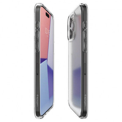 Чохол до мобільного телефона Spigen Apple iPhone 15 Pro Ultra Hybrid, Frost Clear (ACS06708)