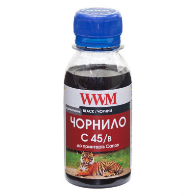 Чорнило WWM Canon CLI451B 100г Black Water-soluble (C45/B-2)