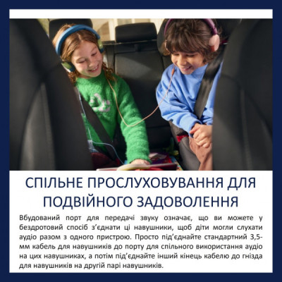 Навушники Philips TAK2000CT/00 USB-C/3,5 мм Blue/Green (TAK2000CT/00)