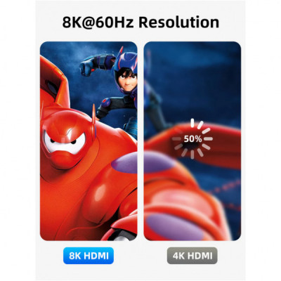 Кабель мультимедійний HDMI to HDMI 3.0m v2.1 Cabletime (CA914562)