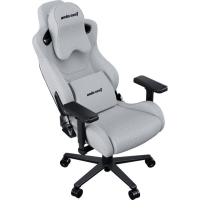 Крісло ігрове Anda Seat Kaiser Frontier Fabric XL Grey Linen (AD12YXL-17-G-F)