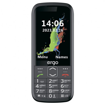 Мобільний телефон Ergo R351 Black