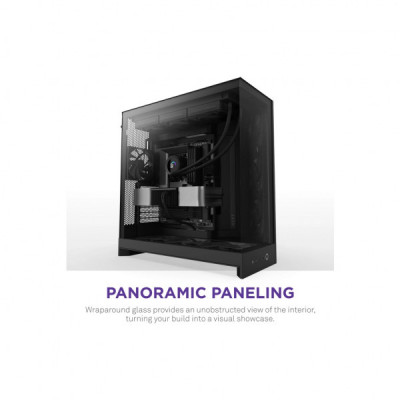 Корпус NZXT H9 Flow Dual-Chamber All Black (CM-H92FB-01)