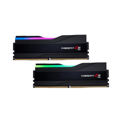 Модуль пам'яті для комп'ютера DDR5 64GB (2x32GB) 5600 MHz Trident Z5 RGB Matte Black G.Skill (F5-5600J2834F32GX2-TZ5RK)