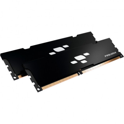 Модуль пам'яті для комп'ютера DDR5 32GB (2x16GB) 5200 MHz Black Prologix (PRO32GB5200B5K)