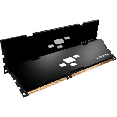 Модуль пам'яті для комп'ютера DDR5 32GB (2x16GB) 5200 MHz Black Prologix (PRO32GB5200B5K)