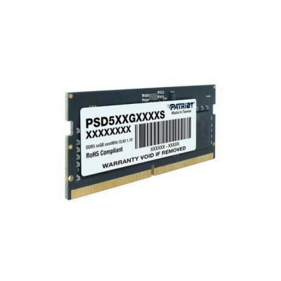 Модуль пам'яті для ноутбука SoDIMM DDR5 16GB 4800 MHz Patriot (PSD516G480081S)