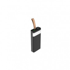 Батарея універсальна XO 20000mAh, PD/20W, QC/3,0/22,5W, Type-C, USB-A*2, black (PR129)