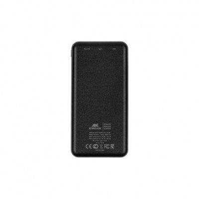 Батарея універсальна RivaCase 20000mA, PD/18W, QC/3.0/18W (RIVAPOWER VA2571 (Black))