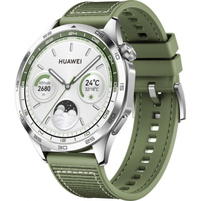 Смарт-годинник Huawei WATCH GT 4 46mm Green (55020BGV)